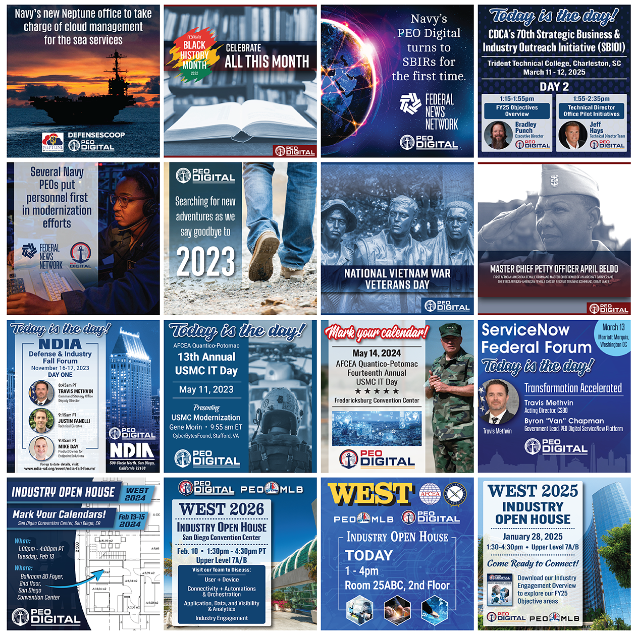 LinkedIn Social Media Design samples