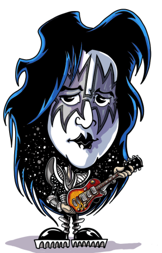 04_Ace Frehley Caricature