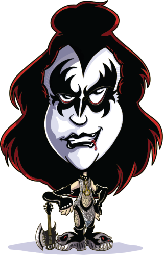05_Gene Simmons Caricature
