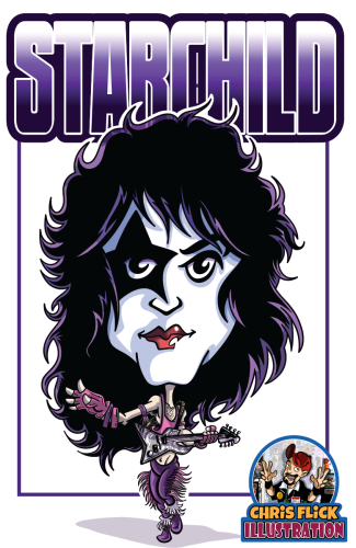 09_Paul Stanley / Star Child Poster