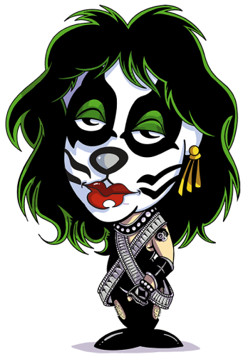 03_Peter Criss Caricature
