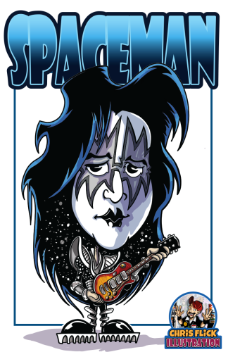 08_Ace Frehley / Spaceman Poster